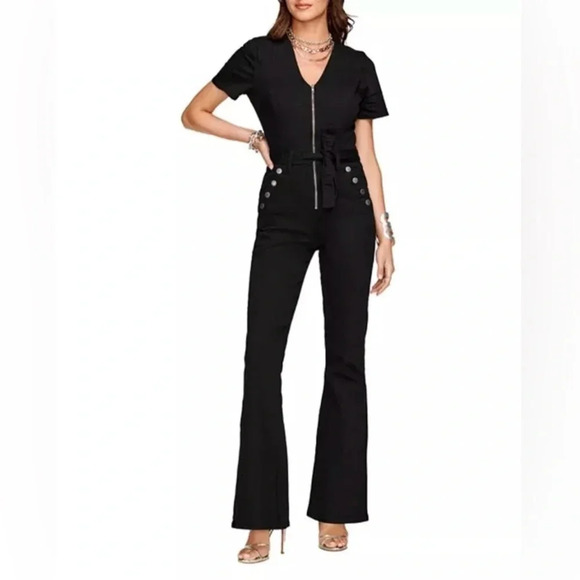 NWT Ramy Brook Denim Jumpsuit size - FLAW - Picture 1 of 13